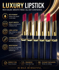 Premium Matte Lipsticks (Multicolor, Pack of 4)